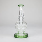 Infyniti | 6" Double glass recycle rig with shower head diffuser [GP1935]