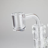 Infyniti | 6" Double glass recycle rig with shower head diffuser [GP1935]