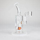 WENEED | 7" Pumpkin Flow Glass Bong