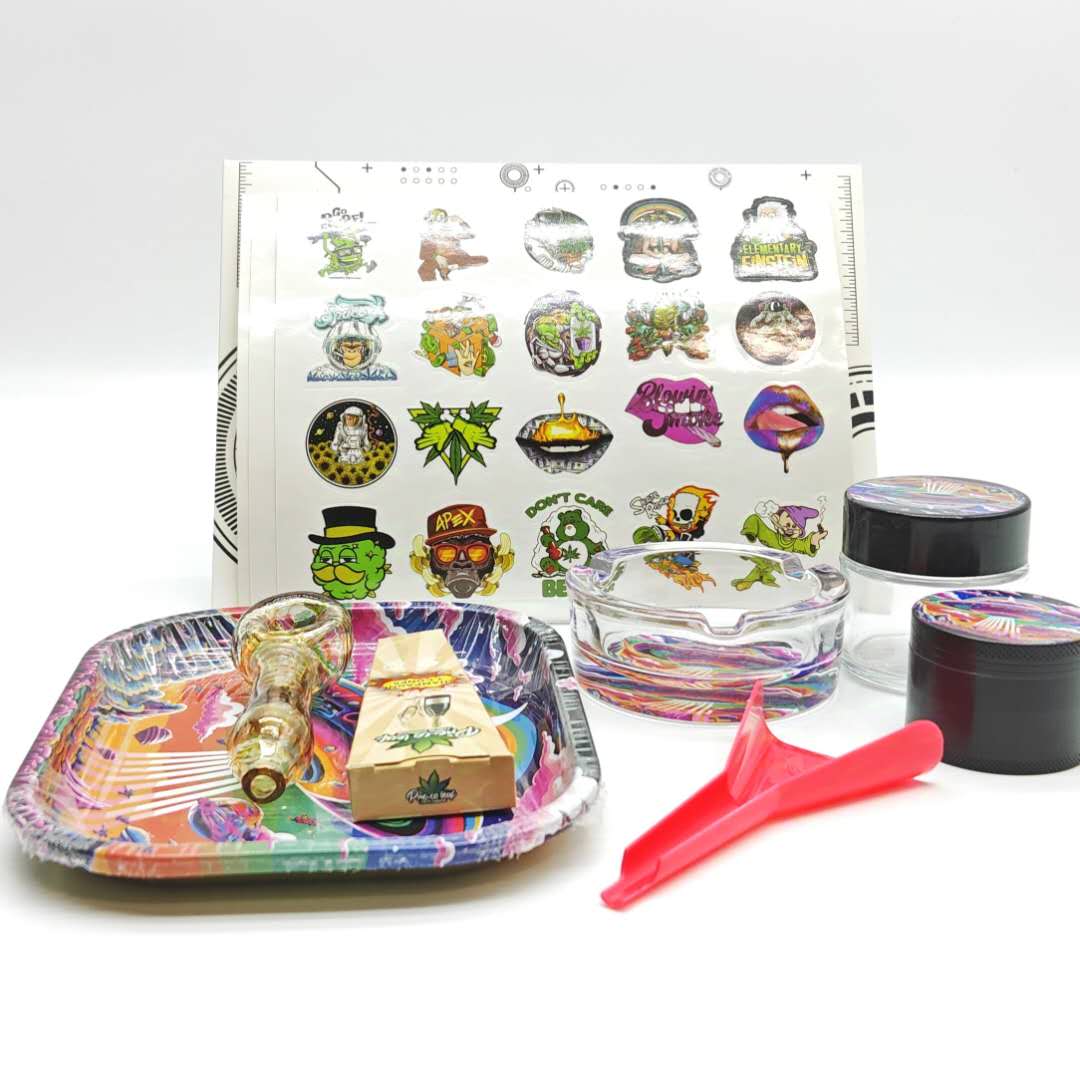 Lock Box With 10 Pcs Smoke Set-Assorted Color Bundle Super Supplys Inc