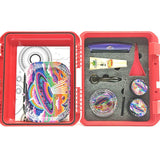 Lock Box With 10 Pcs Smoke Set-Assorted Color Bundle Super Supplys Inc