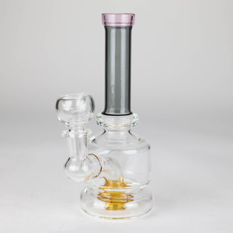 6" colour tube assorted glass bong