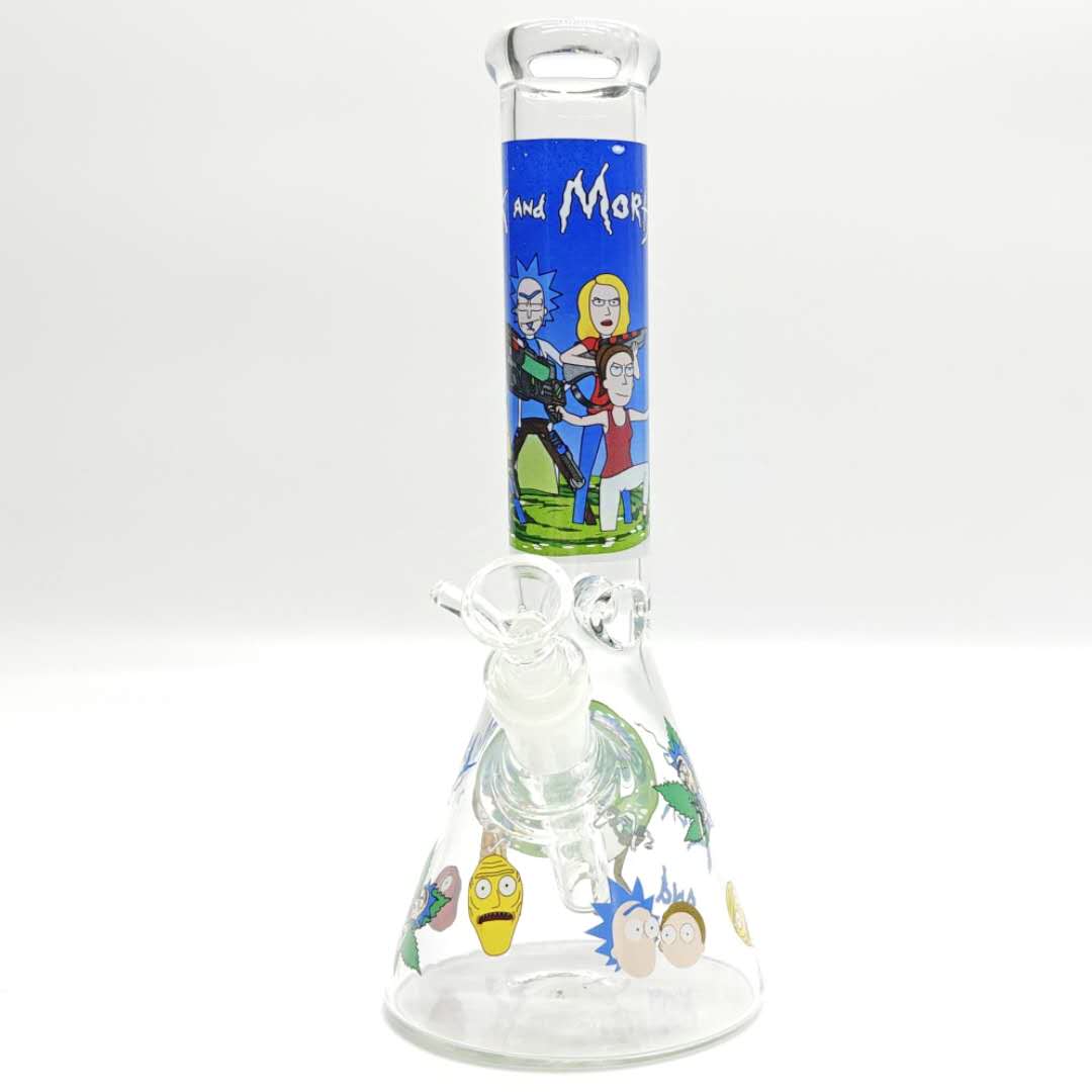 10" Cartoon Sticker Beaker