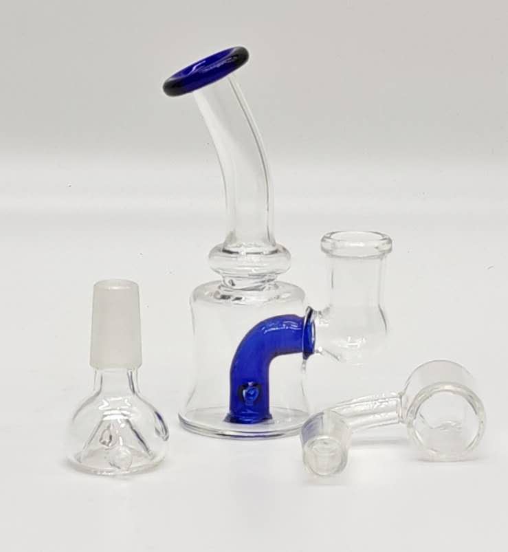 Mini Bong Gift Set-Assorted Color Glass Rig Super Supplys Inc