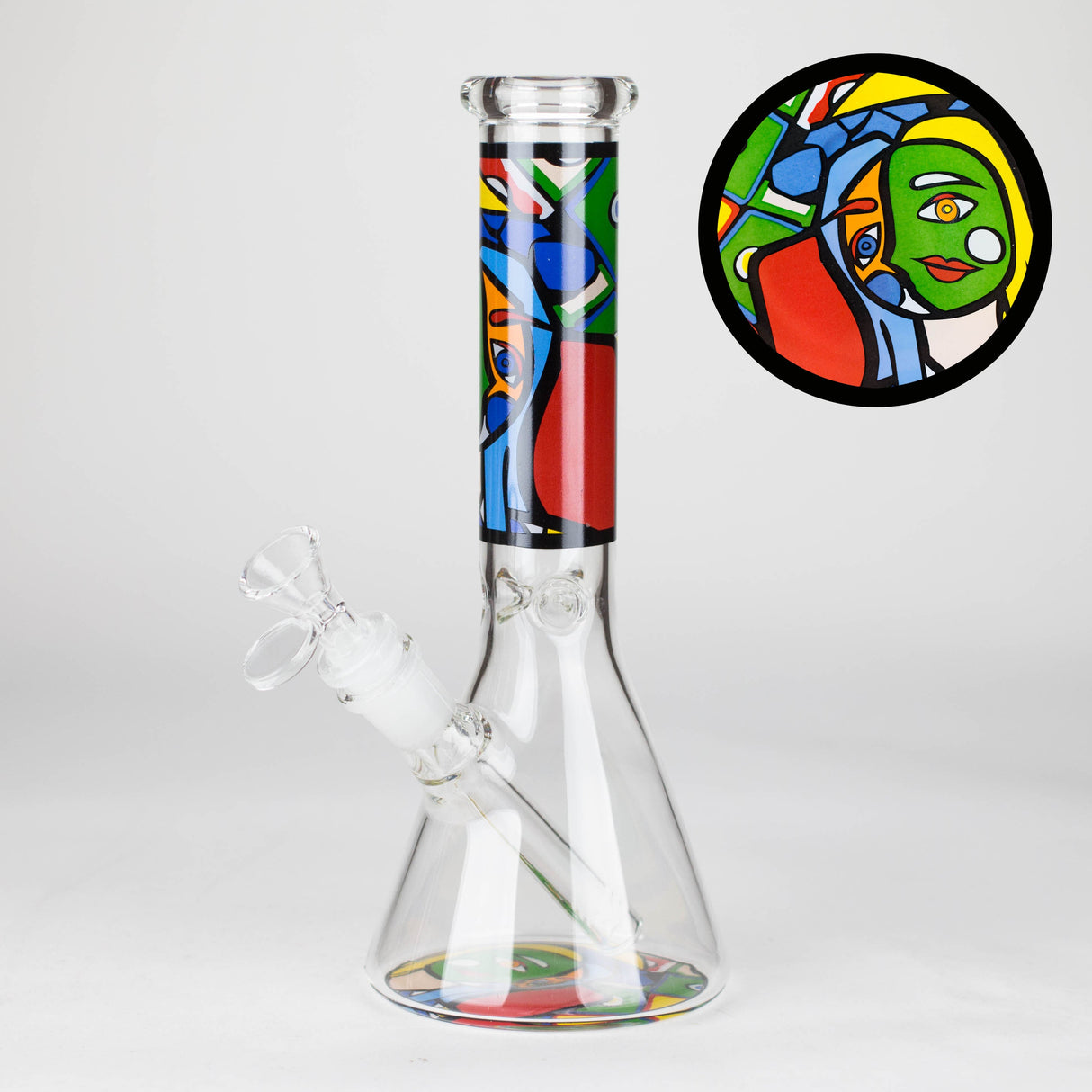 10" Mosaic Flow Glass Bong