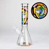 10" Mosaic Flow Glass Bong