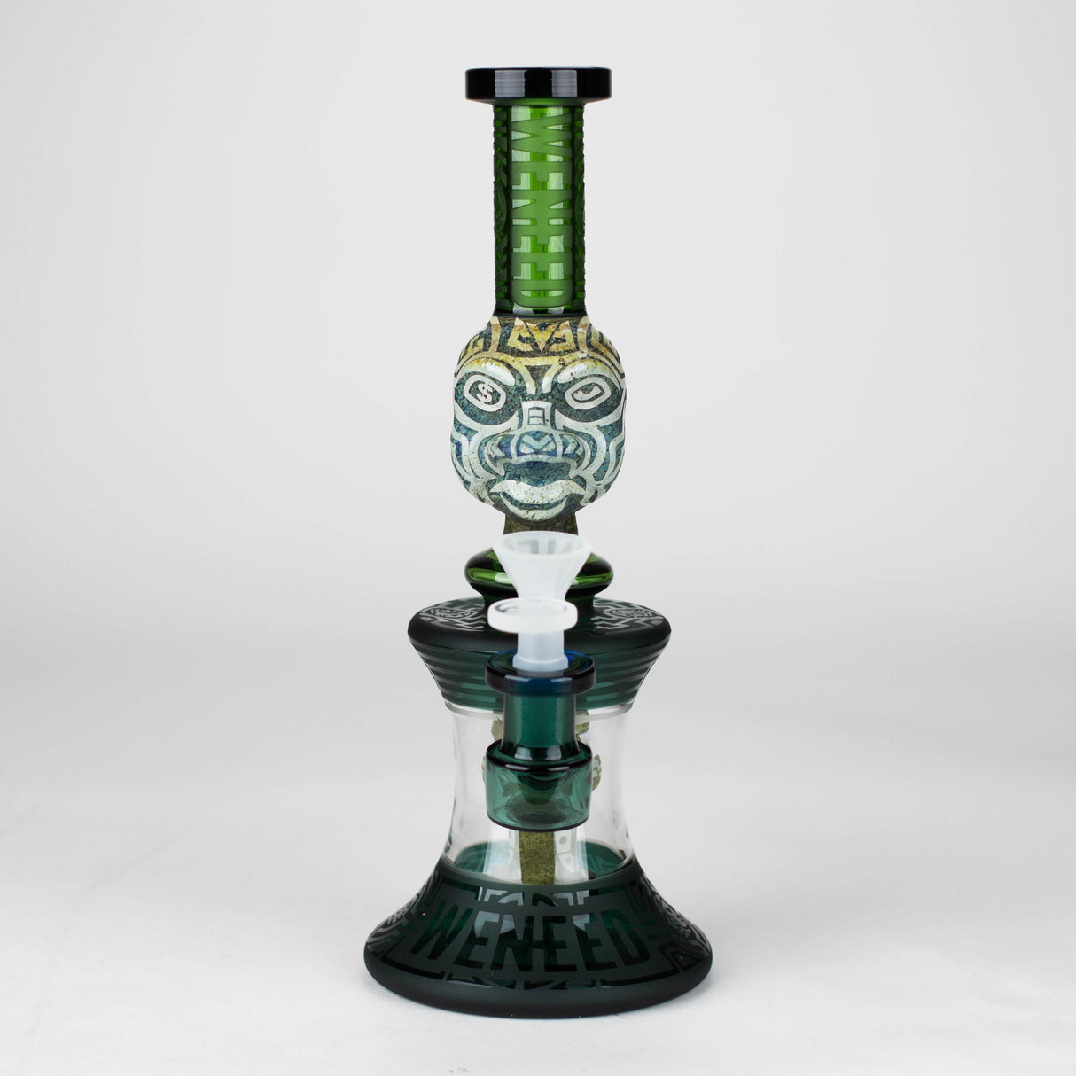 WENEED | 10" Jungle Totem Glass Bong