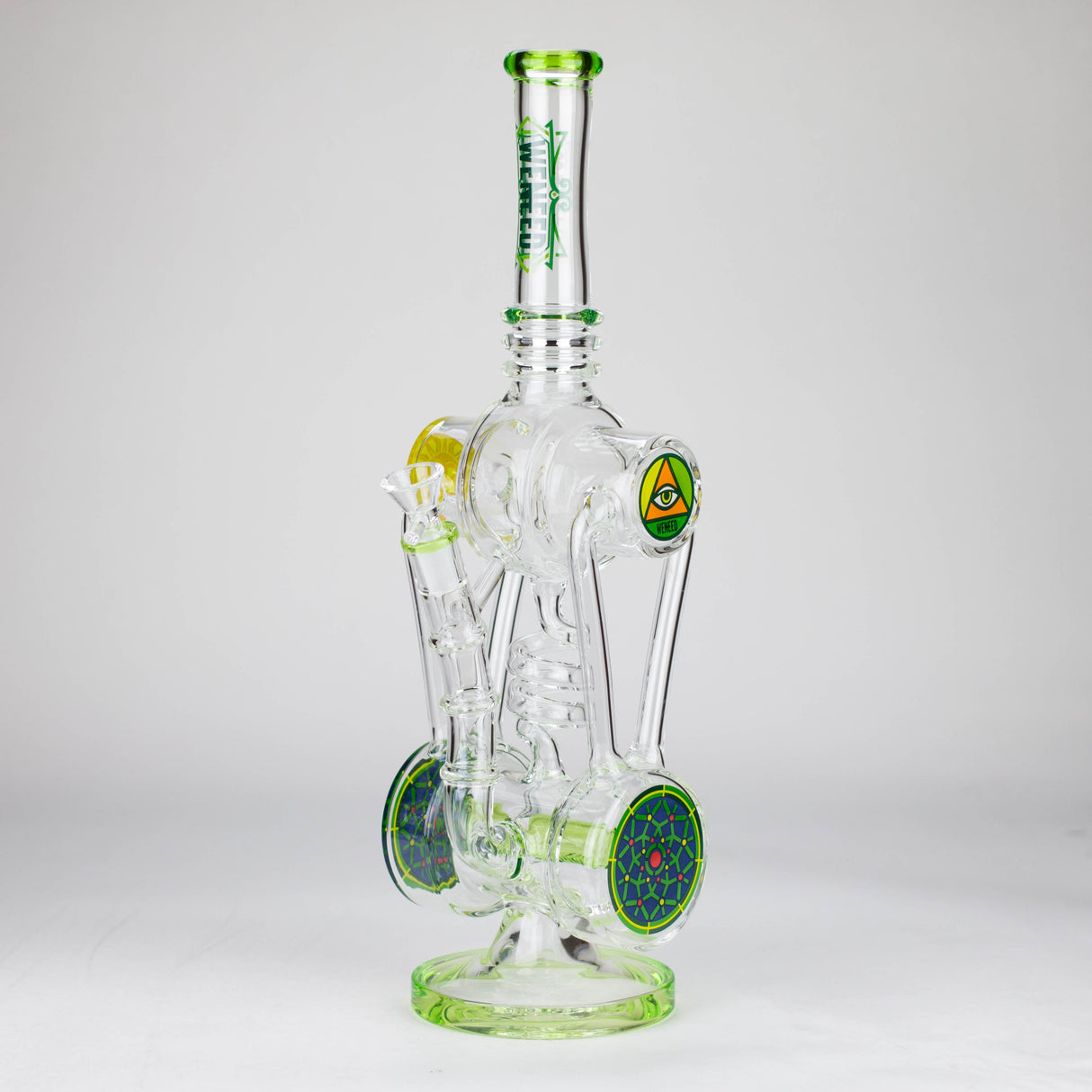 WENEED | 13" Galactic Vortex Glass Bong