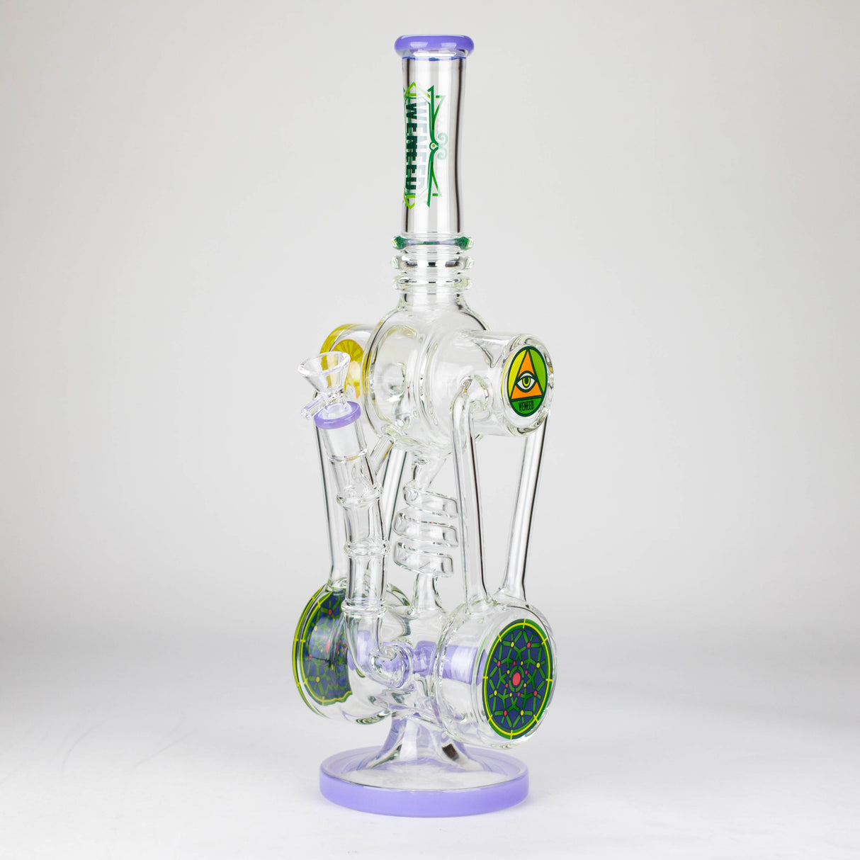 WENEED | 13" Galactic Vortex Glass Bong