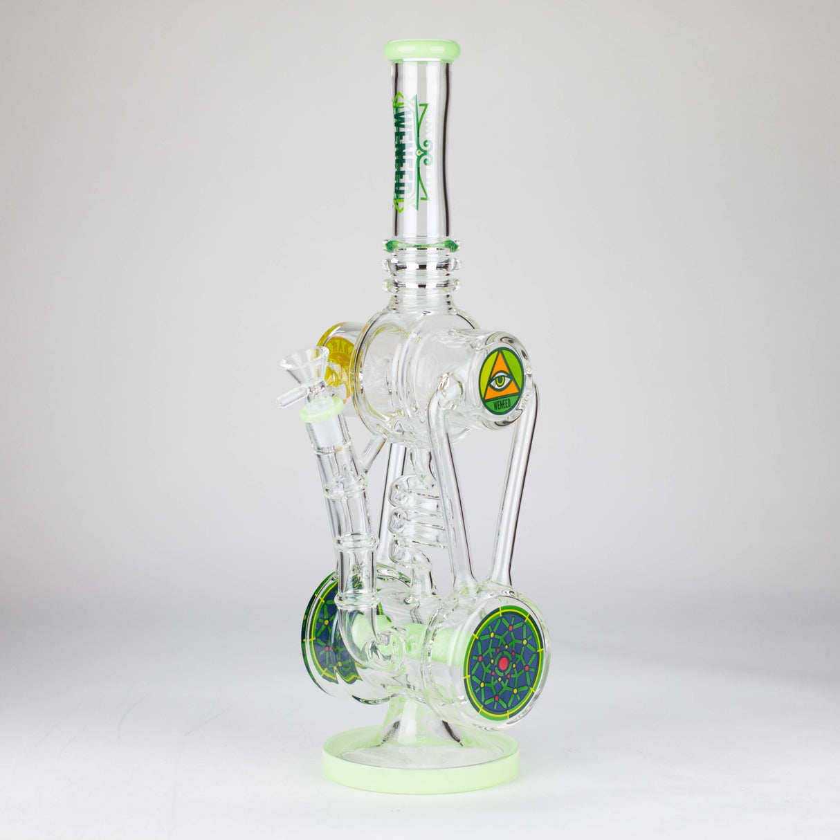 WENEED | 13" Galactic Vortex Glass Bong