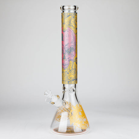 16" 7mm Artistic Design Beaker