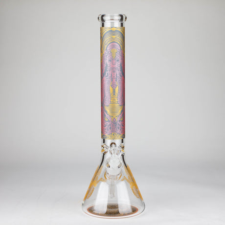 16" 7mm Artistic Design Beaker