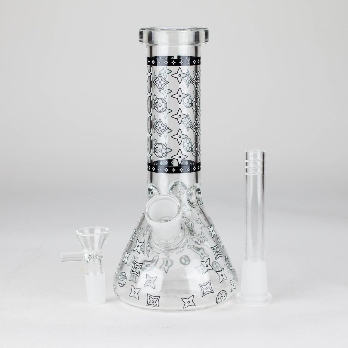 8" 5mm 38mm Grown In The Dark Beaker Bong