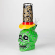 9" Wizard-Themed Sugar Skull Glass Bong [SK05] Glass Bong BB Canada