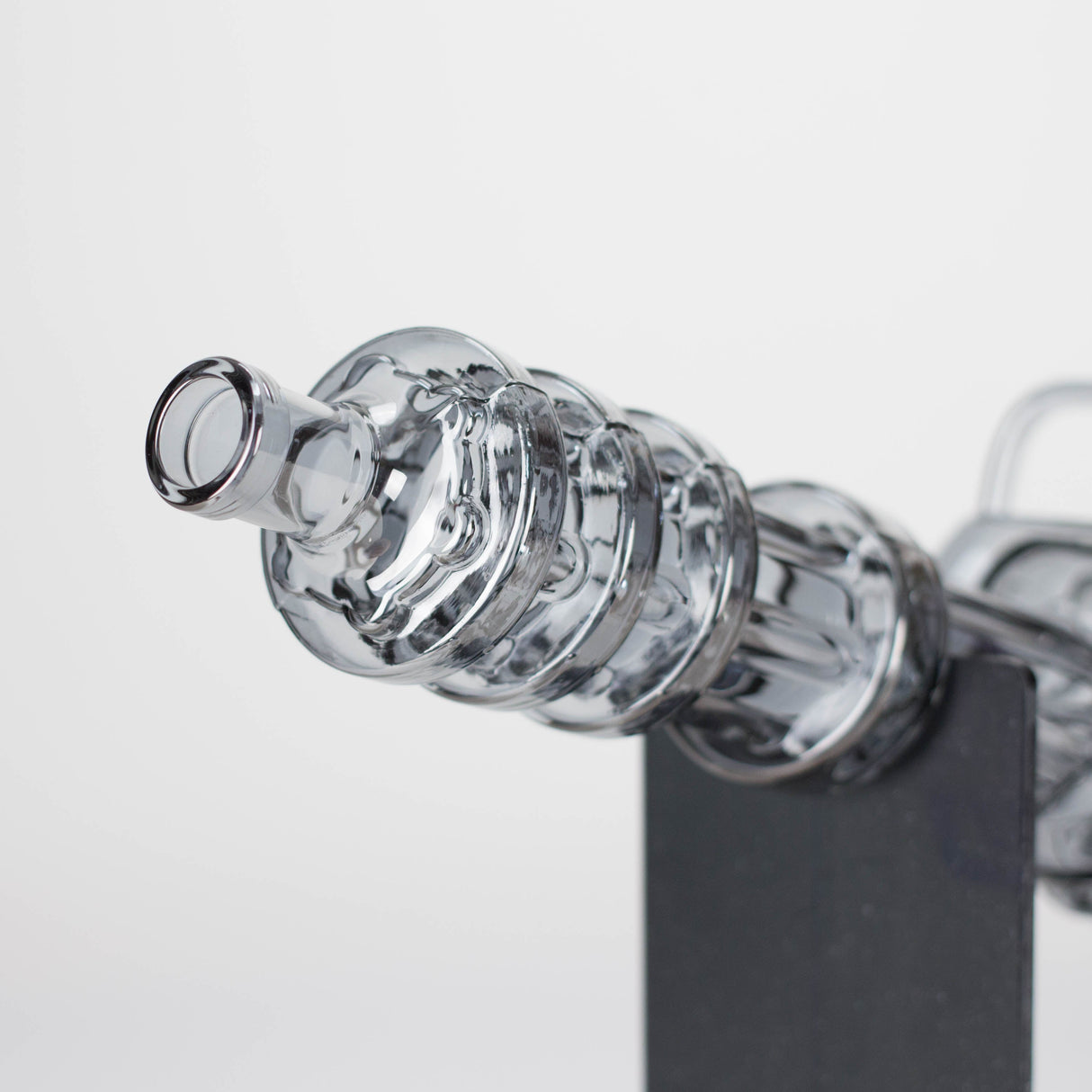 24" Electroplated Machine gun Design Glass Bong with Display Stand [GU002] Glass Bong BB Canada