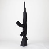 27" Painted AK-47 Design Glass Bong with Display Stand [GU005]