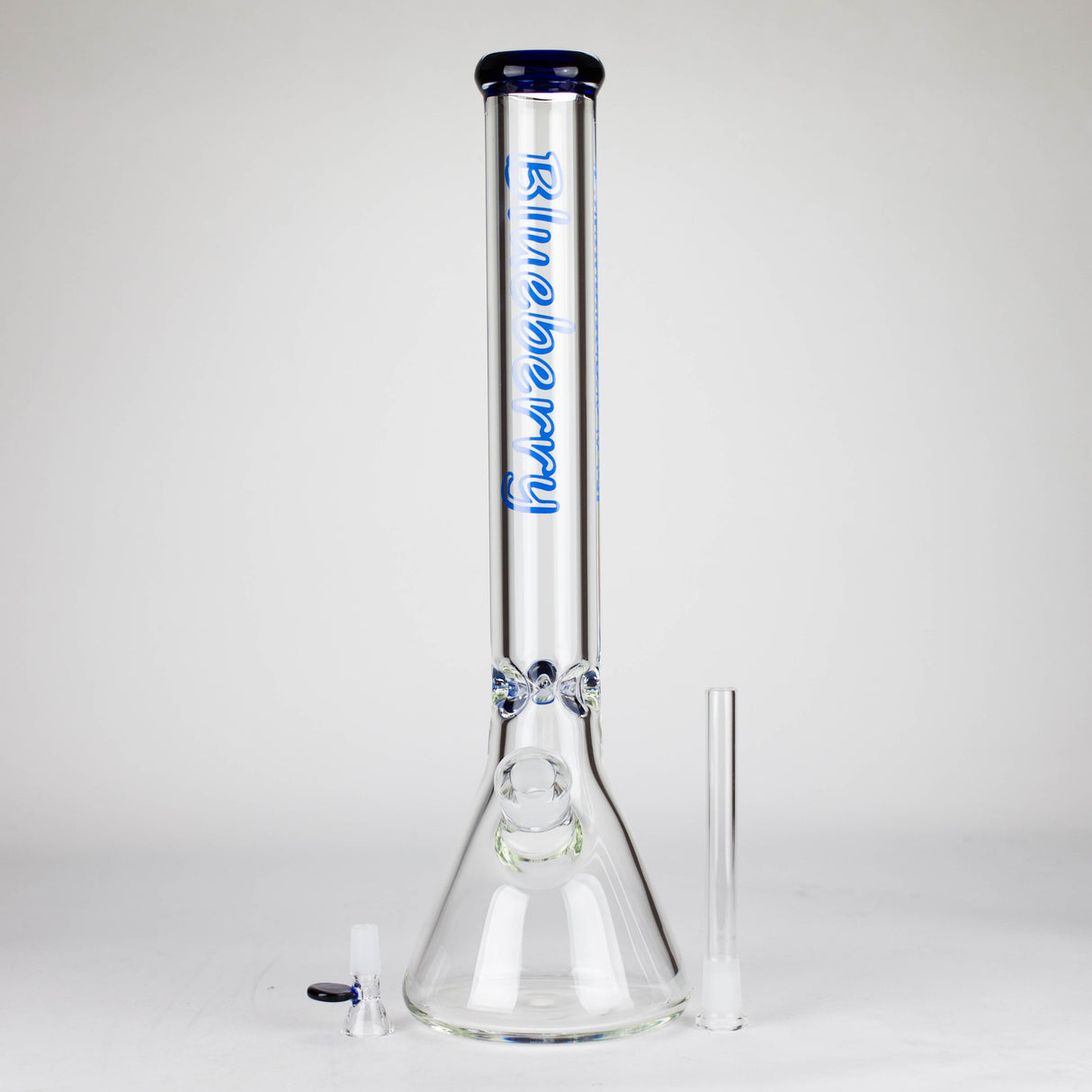 Blueberry | 18 inch 9mm Classic Beaker Bong [L712 ] Glass Bong High-End Brands Glass