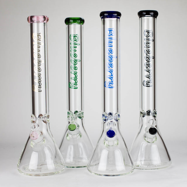 Blueberry | 18 inch 9mm Classic Beaker Bong [L712 ] Glass Bong High-End Brands Glass