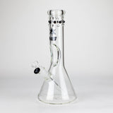 NG | 12 inch Elbow Ice Pinch Beaker [G1104] Glass Bong High-End Brands Glass Black
