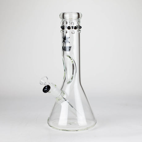 NG | 12 inch Elbow Ice Pinch Beaker [G1104] Glass Bong High-End Brands Glass Black