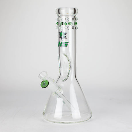 NG | 12 inch Elbow Ice Pinch Beaker [G1104] Glass Bong High-End Brands Glass Green
