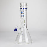 NG | 12 inch Elbow Ice Pinch Beaker [G1104] Glass Bong High-End Brands Glass Blue