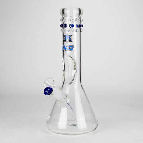 NG | 12 inch Elbow Ice Pinch Beaker [G1104] Glass Bong High-End Brands Glass Blue