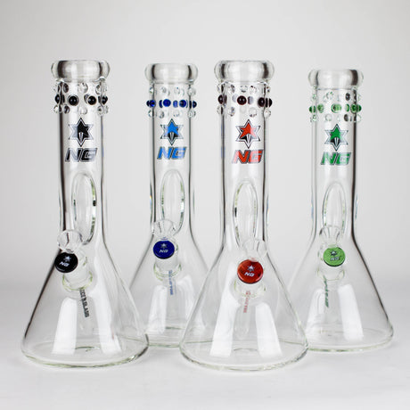 NG | 12 inch Elbow Ice Pinch Beaker [G1104] Glass Bong High-End Brands Glass