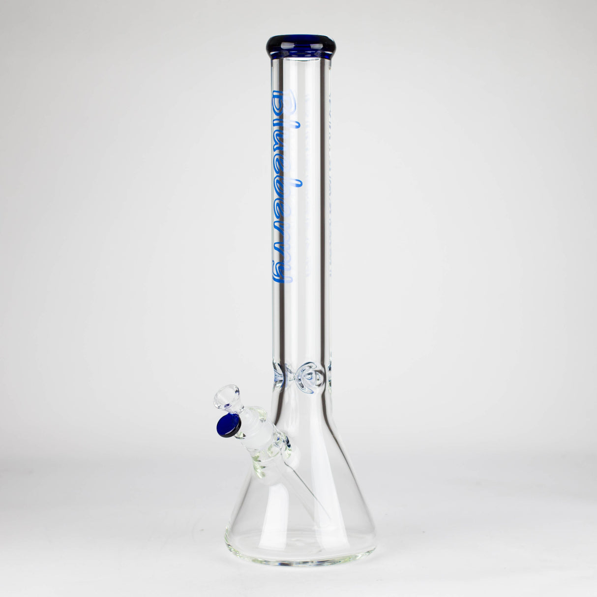 Blueberry | 18 inch 9mm Classic Beaker Bong [L712 ] Glass Bong High-End Brands Glass BLUE