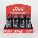 Slick® | Deluxe Torch Spark Lighter Box of 16 [YYG-825-HD]