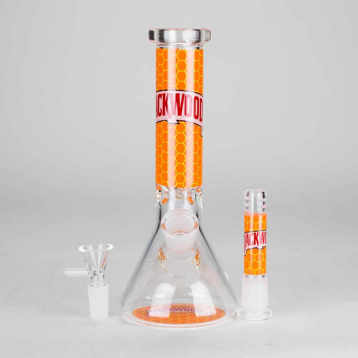 7.5" 4mm BW Design Beaker Bong [PIP874]