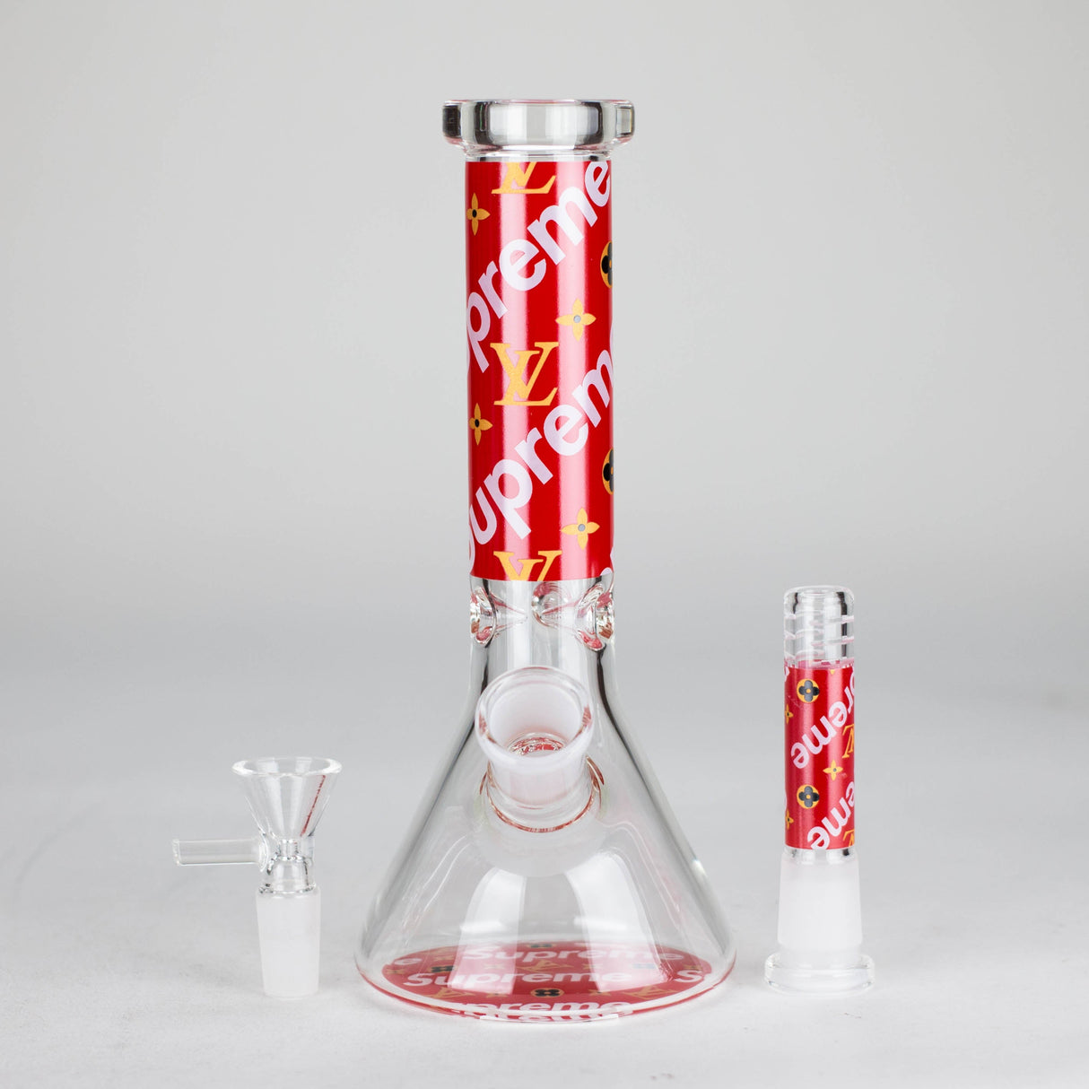 7.5" 4mm SUP Design Beaker Bong [PIP878]