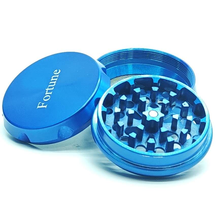 Fortune | Heavy 60*46mm 4 Parts Zinc Grinder-6CT Display Pack Fortune