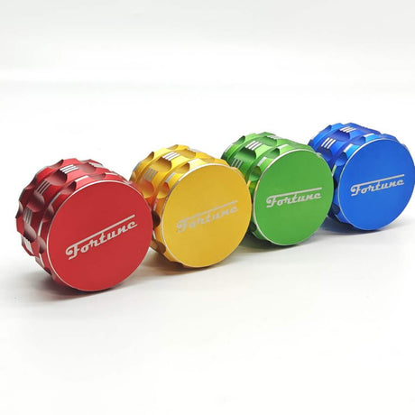 Fortune | 4 Parts 63.5mm x49mm Aluminum Grinder-Assorted Color Regular Grinder Fortune