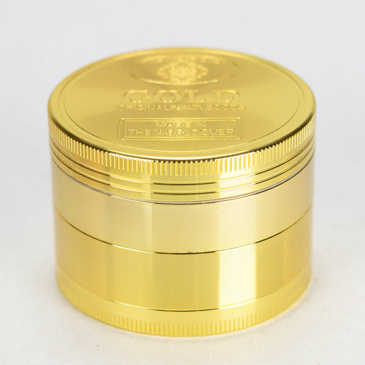 INFYNITY | Gold Grinder 58mm 4 parts Box of 12 [GR7604AS4]