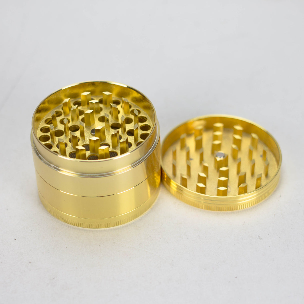 INFYNITY | Gold Grinder 58mm 4 parts Box of 12 [GR7604AS4]