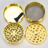 INFYNITY | Gold Grinder 58mm 4 parts Box of 12 [GR7604AS4]