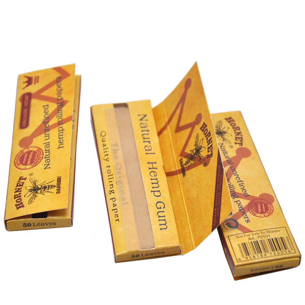 HORNET | Single Wide Size Rolling Paper - 50 packs Single Wide Size Super Supplys Inc