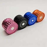 4 Parts 63*51mm New Teeth Aluminum Grinder-Assorted Color Regular Grinder Super Supplys Inc