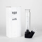 8" Easy Clean Bird Bong New Design Straight Tube Bong 777 Smoke