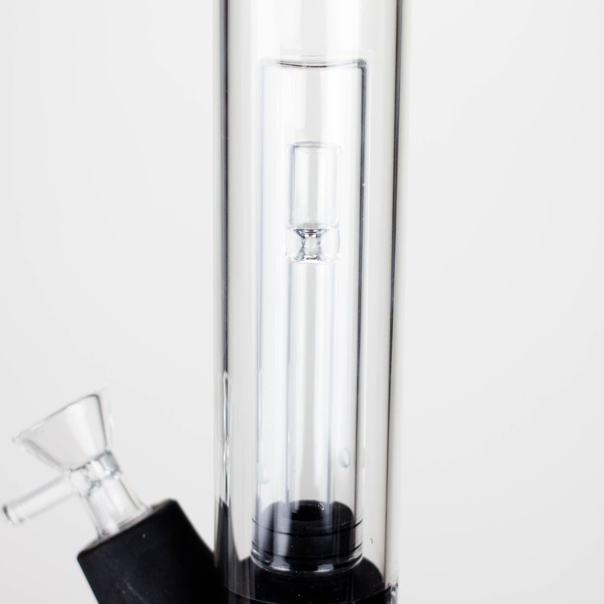 8" Easy Clean Bird Bong New Design Straight Tube Bong 777 Smoke