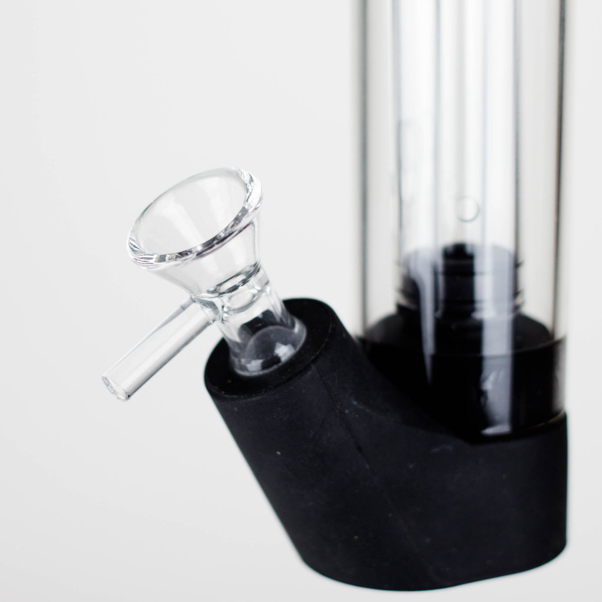 8" Easy Clean Bird Bong New Design Straight Tube Bong 777 Smoke