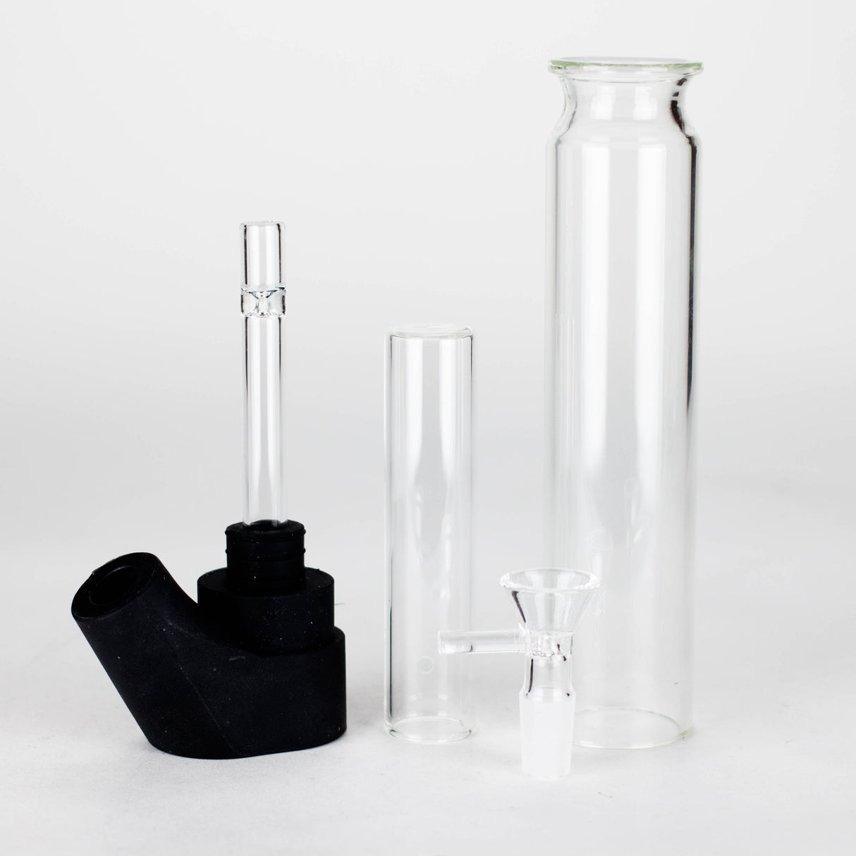 8" Easy Clean Bird Bong New Design Straight Tube Bong 777 Smoke