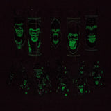 10" Gorilla Designs Glow In The Dark beaker bong In the Box [PIP302] Glass Bong NIBO Distribution