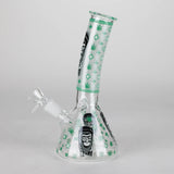 8.5" Gorilla Designs Glow In The Dark beaker bong In the Box [PIP301] Glass Bong NIBO Distribution