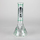 8.5" Gorilla Designs Glow In The Dark beaker bong In the Box [PIP301] Glass Bong NIBO Distribution