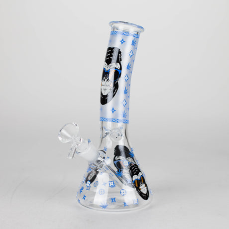 8.5" Gorilla Designs Glow In The Dark beaker bong In the Box [PIP301] Glass Bong NIBO Distribution Design 5