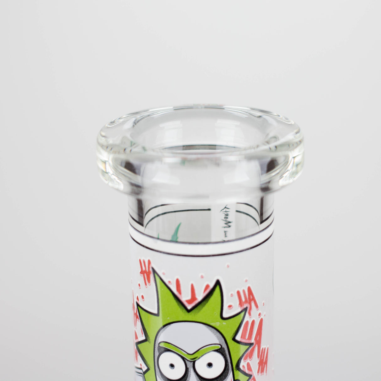 8.5" Cartoon Designs Glow In The Dark beaker bong In the Box [PIP301] Glass Bong NIBO Distribution