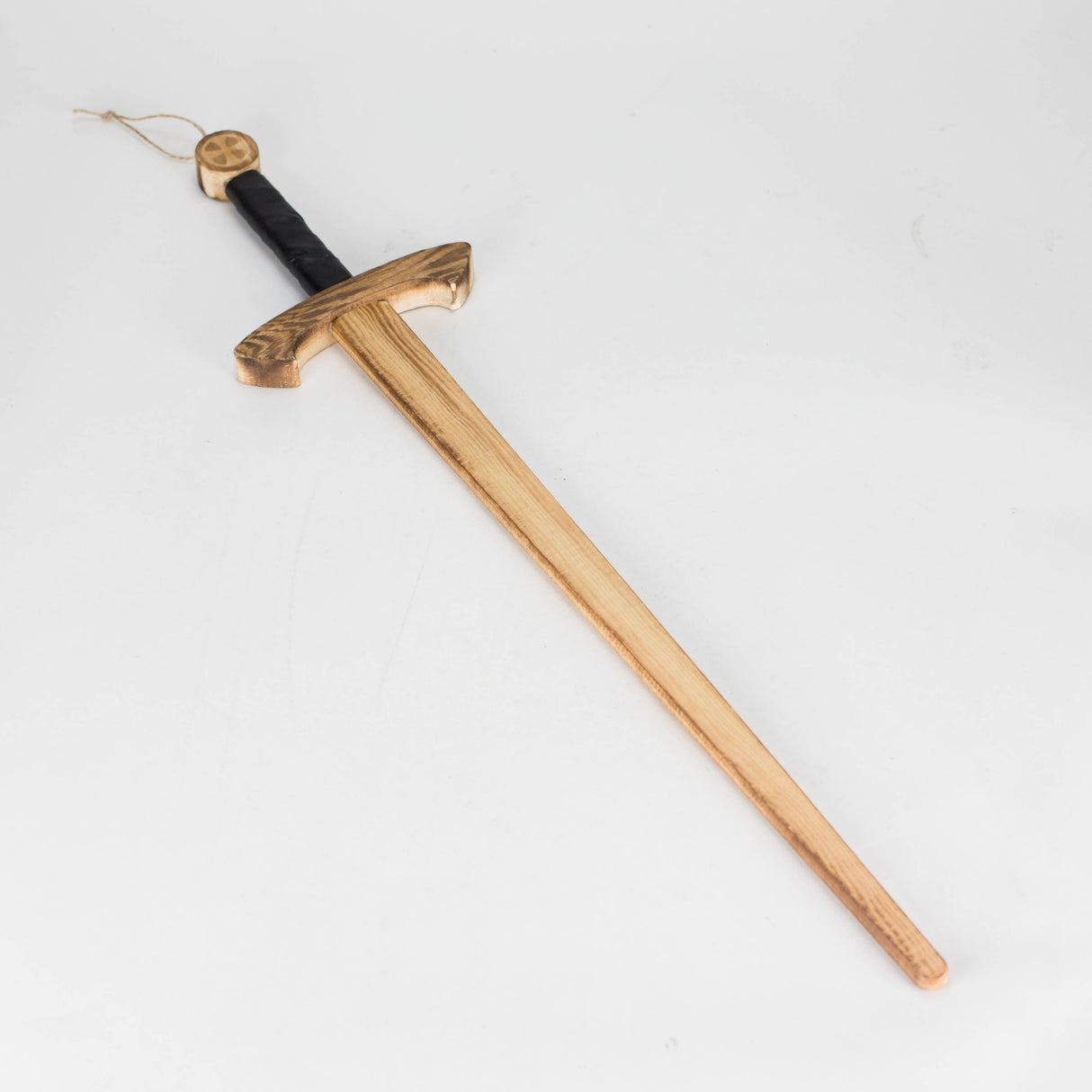 23" Pine rope sword wooden decoration, hand crafted [CD-4523]