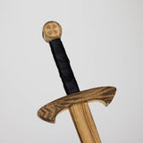 23" Pine rope sword wooden decoration, hand crafted [CD-4523]